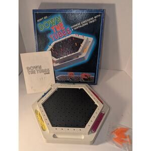 Vintage 1982 Don't Go Down the Tubes Board Game Whitman Complete